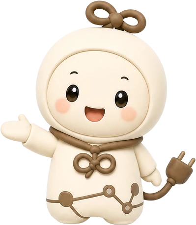 ITつなぐラボのマスコット「つなぐさん」